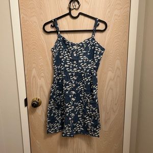 Forever 21 Animal Print Sweetheart Dress